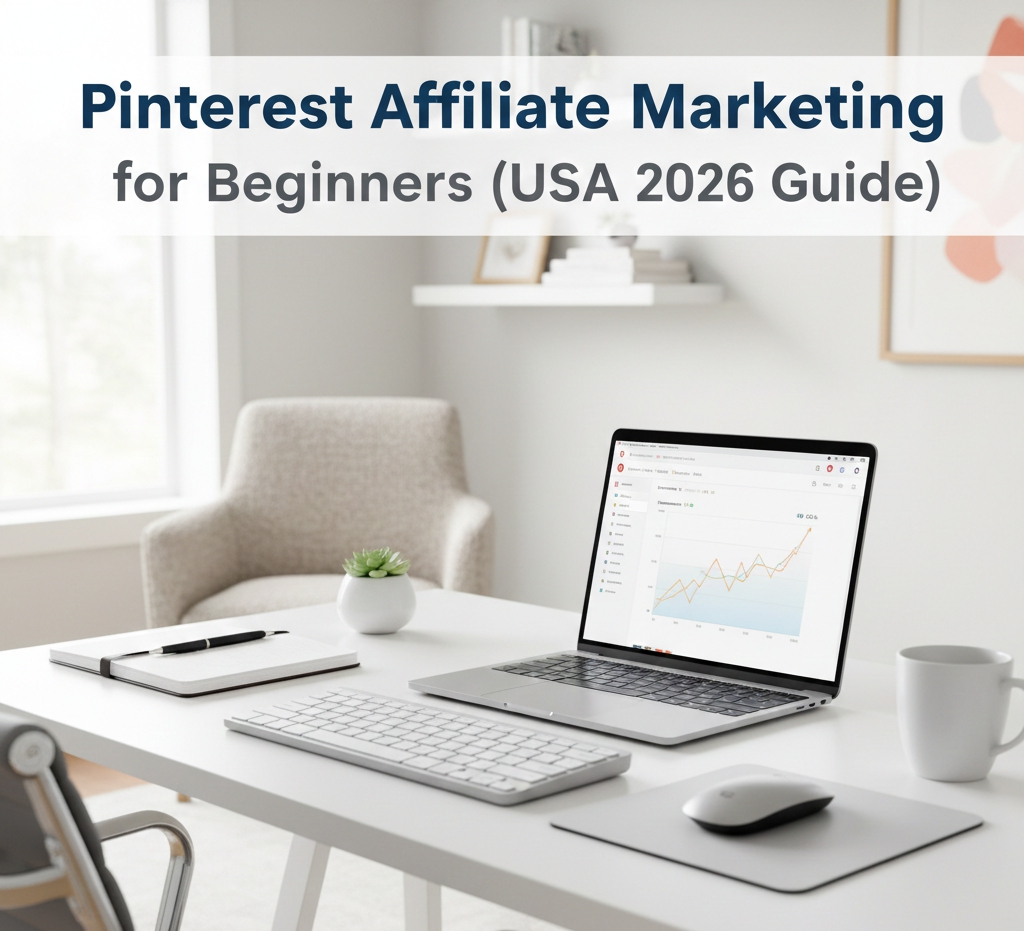 Pinterest Affiliate Marketing for Complete Beginners (USA 2026 Step-by-Step&nbsp;Guide)