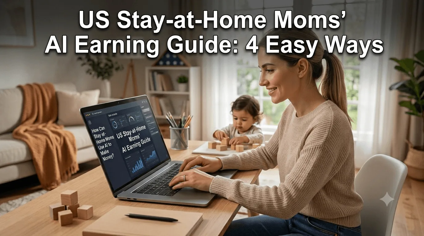 How Can Stay-at-Home Moms Use AI to Make Money? (4 Easy Ways)